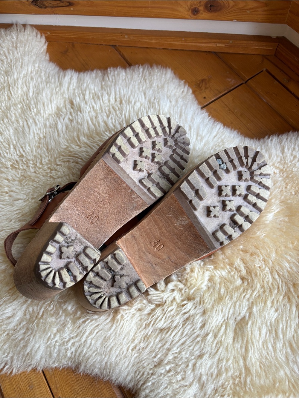 Swedish Wooden Clogs - Picture 7 of 9
